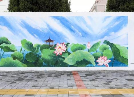  洛川墙绘施工材料制作工艺说明