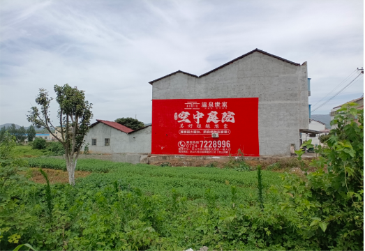  洛川做墙体广告的意义