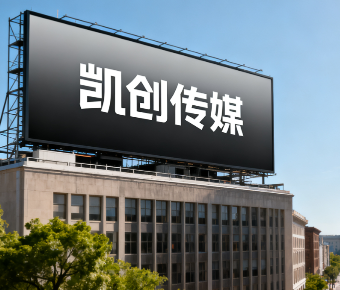  洛川户外广告牌的设计与制作